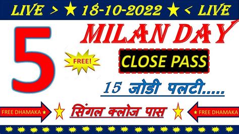 milan day matka open time